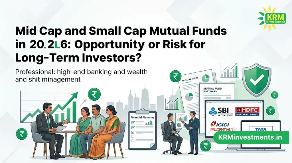 Mid Cap and Small Cap Mutual Funds in 2026: Opportunity or Risk for Long-Term Investors? | Mutual Fund Guide by KRM Investments