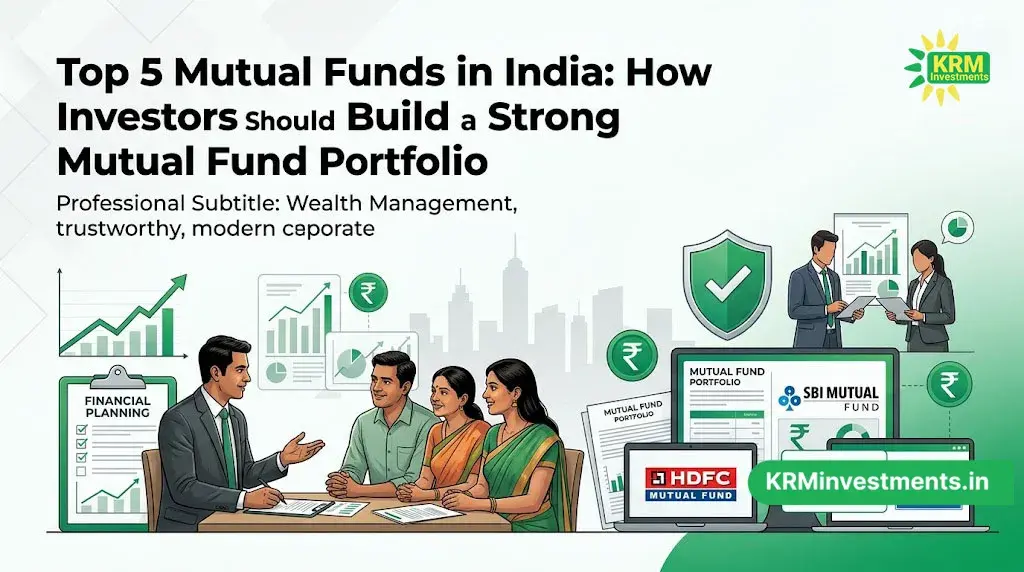 Top 5 Mutual Funds in India: How Investors Should Build a Strong Mutual Fund Portfolio image