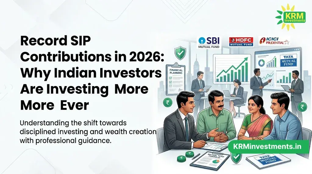 Record SIP Contributions in 2026: Why Indian Investors Are Investing More Than Ever | Mutual Fund Guide by KRM Investments