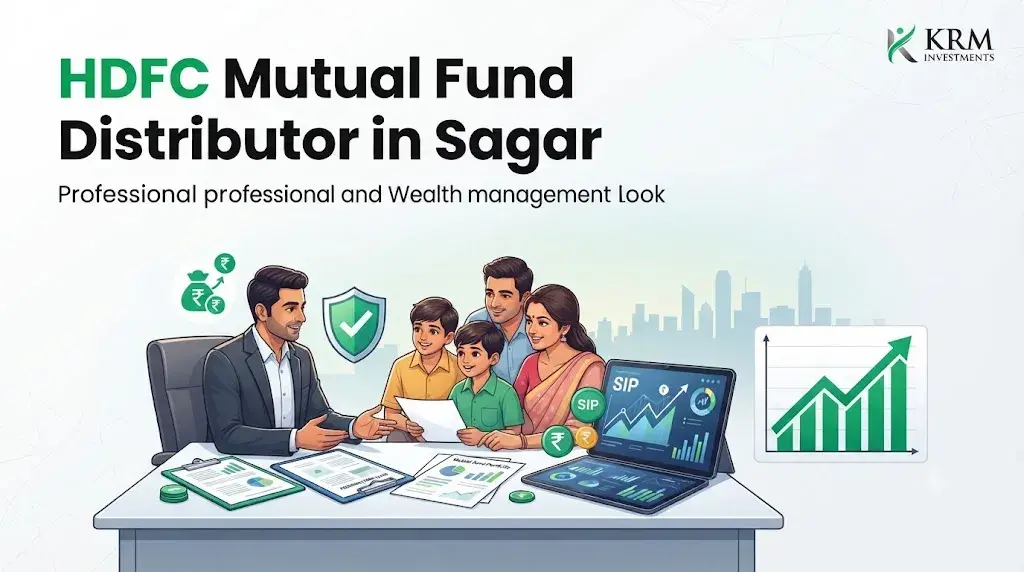 HDFC Mutual Fund Distributor in Sagar | KRM Investments image