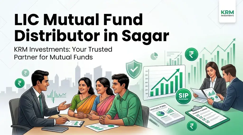 LIC Mutual Fund Distributor in Sagar | KRM Investments image