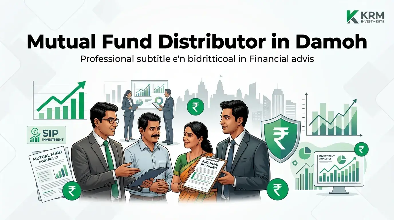 Mutual Fund Distributor in Damoh | KRM Investments image
